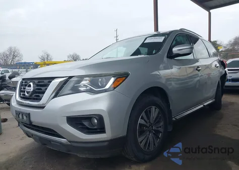 2017 Nissan Pathfinder Sv из США, поврежденный, VIN 5N1DR2MN2HC902339